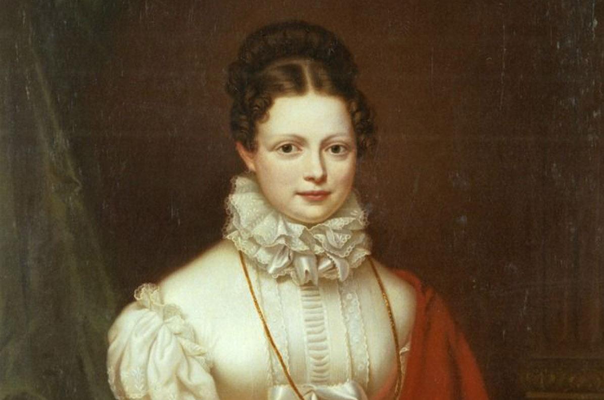 Painting of Queen Katharina, Stirnbrand, circa 1816.