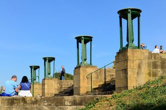 The Sepulchral Chapel on Württemberg Hill, visitors to Württemberg Hill