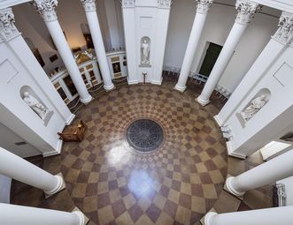 Interior of the Sepulchral Chapel on Württemberg Hill