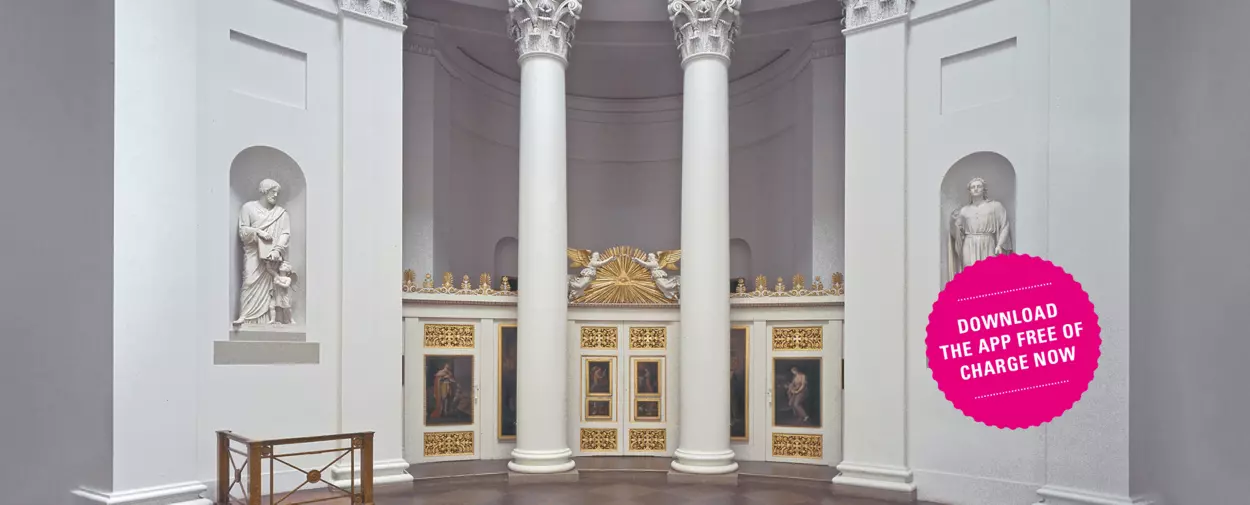 The Sepulchral Chapel on Württemberg Hill, interior of the chapel